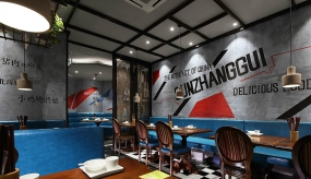 茶餐廳設計圖片,茶餐廳設計案例圖