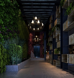 茶餐廳空間設計圖,茶餐廳空間設計