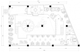 茶餐廳設計布局圖,茶餐廳設計布局