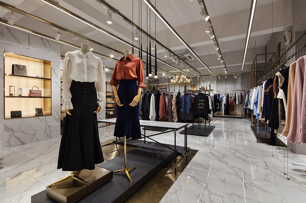 服裝店裝修設計布局圖,服裝店裝修設計布局