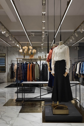 服裝店空間設計布局圖,服裝店空間設計布局圖