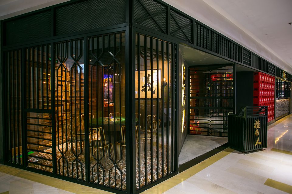 火鍋店空間設計案例圖,火鍋店空間設計實景圖