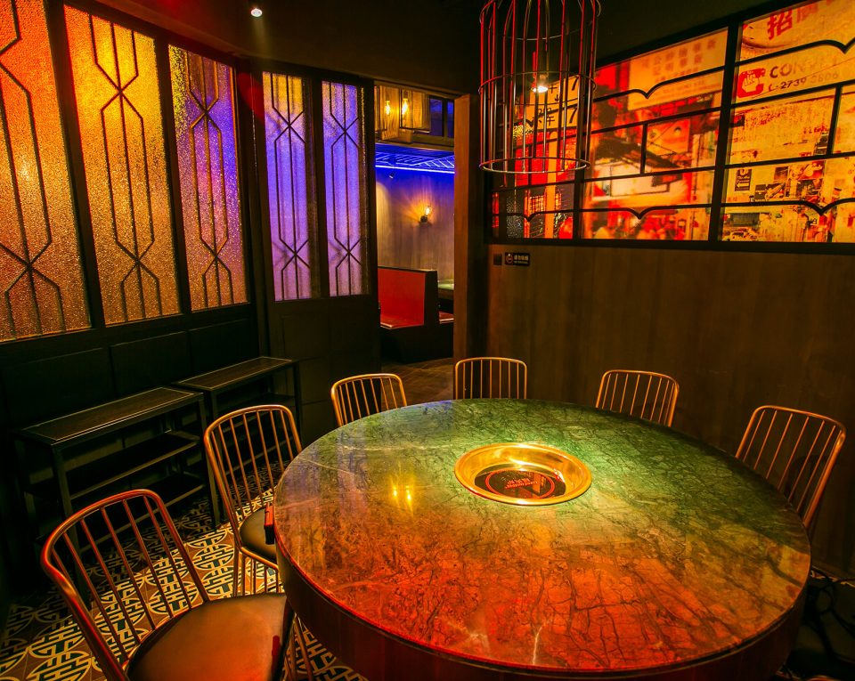 火鍋店裝修設計案例圖,火鍋店裝修設計實景圖