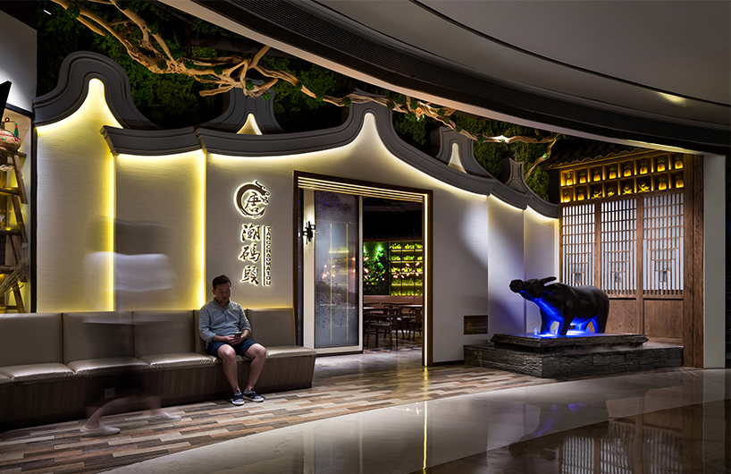中餐廳裝修設計案例圖,中餐廳裝修設計實景圖