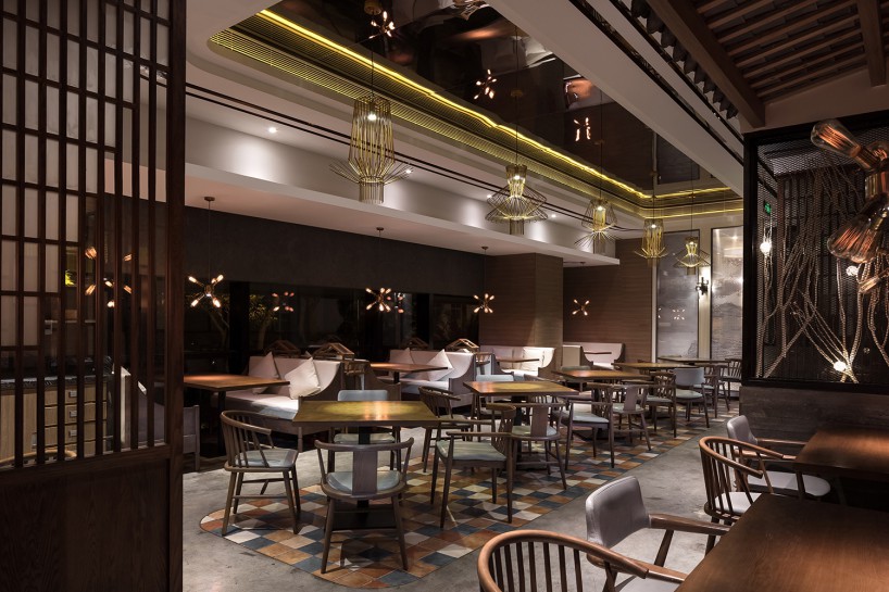 中餐廳裝修效果圖,飯店空間設計圖片