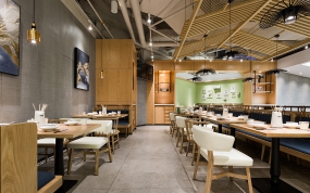 串串店裝修設計案例圖,串串店裝修設計布局圖