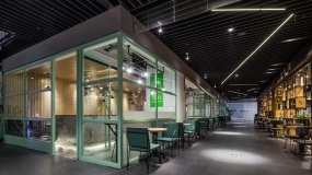 沙拉店裝修設計效果圖,沙拉店裝修設計圖片