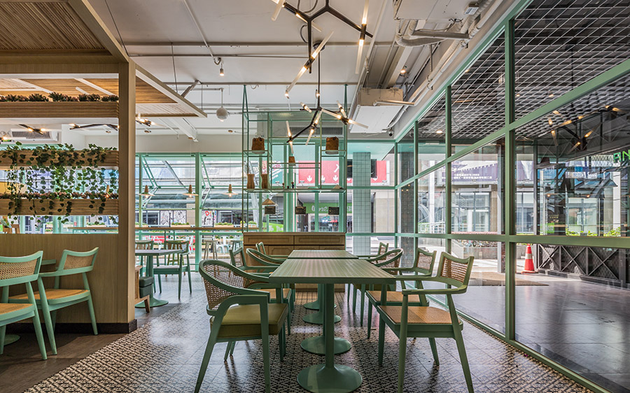 越南粉飯店裝修設計實景圖,越南粉飯店裝修設計案例圖