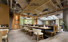 串串店裝修設計布局圖,串串店設計效果圖