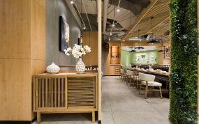 串串店裝修設計實景圖,串串店裝修設計案例圖