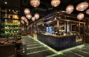 火鍋店設計圖片,火鍋店設計案例圖