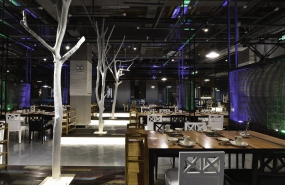  火鍋店裝飾實景圖,火鍋店裝飾圖片