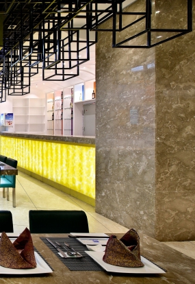 鐵板燒店設計實景圖,鐵板燒店設計圖片