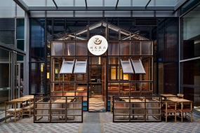 快餐店設計效果圖,快餐店設計布局圖