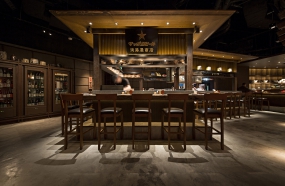  飯店裝修設計布局圖,飯店空間設計效果圖
