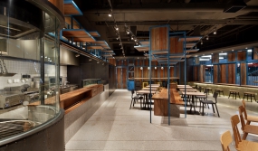 簡約快餐店裝修設計圖片,簡約快餐店裝修設計布局圖