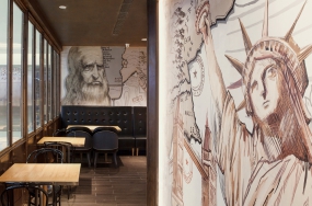 西餐廳裝修設計圖片,西餐廳裝修設計布局圖