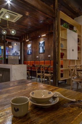  簡約快餐店設計布局圖,簡約快餐店裝飾效果圖