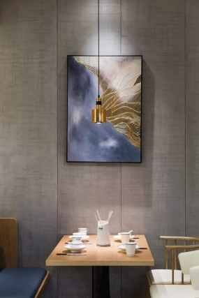 串串店設計布局圖,串串店裝飾效果圖