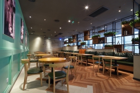  餐廳設計實景圖,餐廳設計圖片