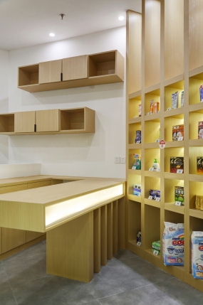  日式快餐店空間設計案例,日式快餐店空間設計圖片