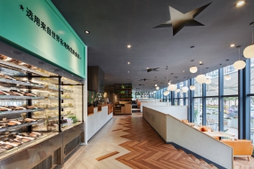  牛排餐廳設計布局圖,餐廳設計布局圖