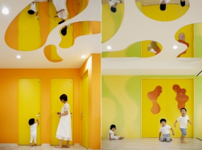 上海美丘第一幼兒園,幼兒園空間設計效果圖