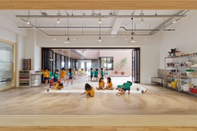 幼兒園設計效果圖,民辦九州幼兒園