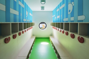 現(xiàn)代簡約風格幼兒園裝飾圖片,簡約風格幼兒園裝飾圖