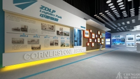 現代簡約風展廳裝飾設計案例圖,簡約風展廳裝飾設計效果圖