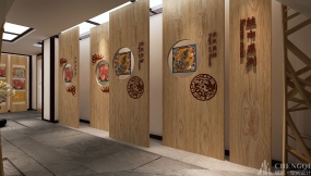 現代簡約風展廳裝飾效果圖,現代簡約風展廳效果圖
