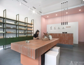 護膚品店裝飾效果圖,護膚品店裝飾布局圖