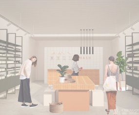 護膚品店設計案例圖,護膚品店設計效果圖