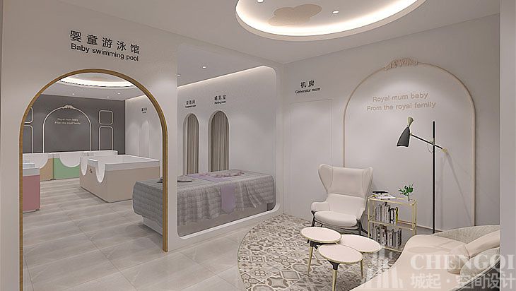 母嬰店空間設計實景圖,母嬰店空間設計布局圖