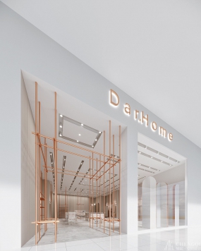 精品店空間裝飾實景圖,精品店空間裝飾圖片