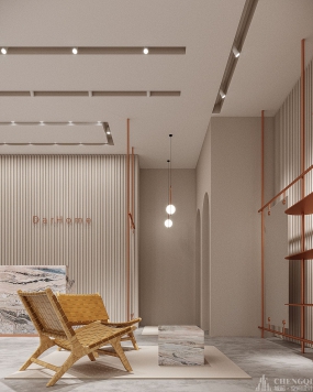 精品店空間裝飾效果圖,精品店空間設(shè)計實景圖