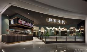 牛排店空間設計圖片,牛排店空間設計實景圖