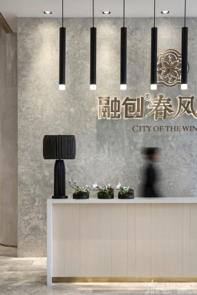 售樓處設計效果圖,售樓處裝修布局圖