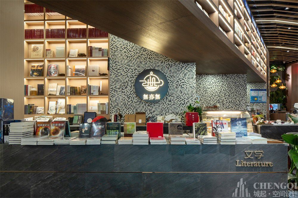 圖書館裝修設計實景圖,圖書館裝修設計效果圖