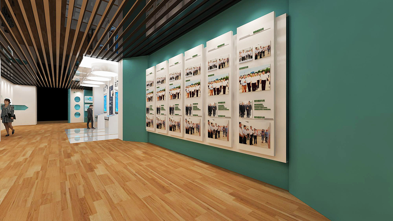  國家電網展廳,展廳裝修設計案例