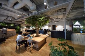 loft風格移動辦公區裝修效果圖片