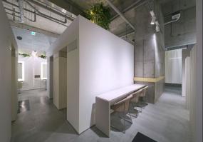 現代簡約風格美發店裝修圖