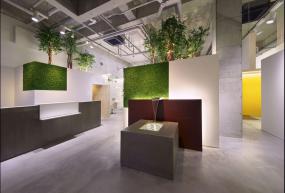 小清新美發店風格裝修設計