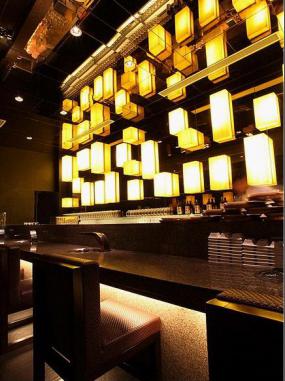 燒烤店吧臺(tái)裝修效果圖