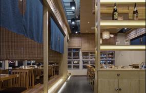 日式料理風格店面裝修效果圖