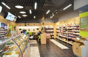 便利店室內貨架裝修效果圖圖片
