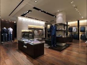 服裝店裝修風格吊頂設計效果圖大全