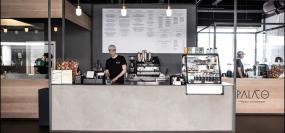 奶茶店收銀臺設計裝修效果圖片
