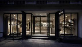 經典化妝品店墻磚墻面裝修效果圖片