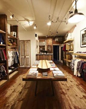 服裝店裝修風格墻面設計裝修效果圖片